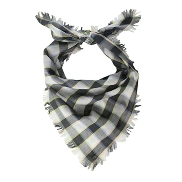 | madewell • checker fringe scarf | - Picture 2 of 3